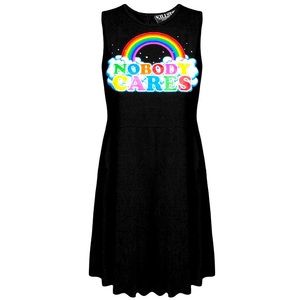 Kill star goth skater dress